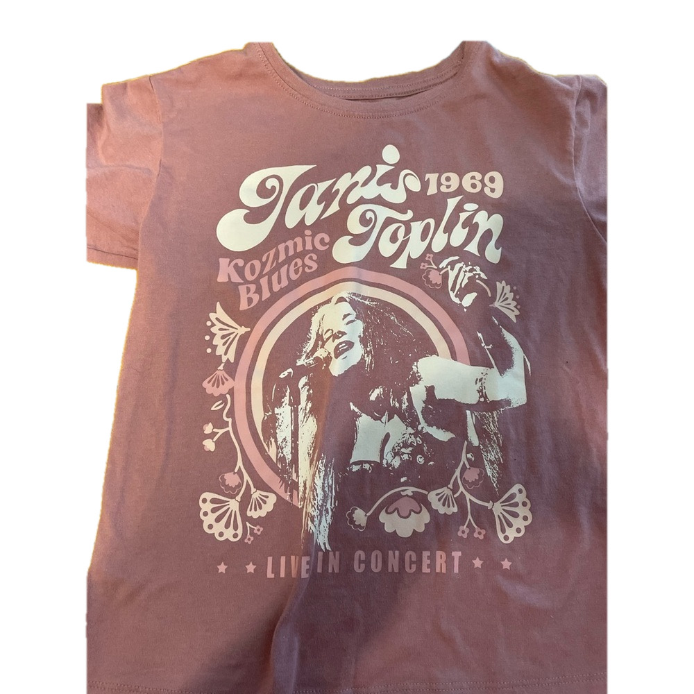 SOLD// Kids Hippie Janis Joplin Tee *make offers* - Picture 2 of 7